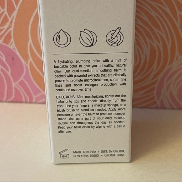 REVOLVE Onomie Boosting Lip + Cheek Stick Aquitaine Orchid - Picture 3 of 6